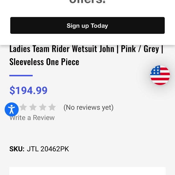 Jettribe Medium Ladies Long Jane Wetsuit 2.5 mm - Picture 5 of 5